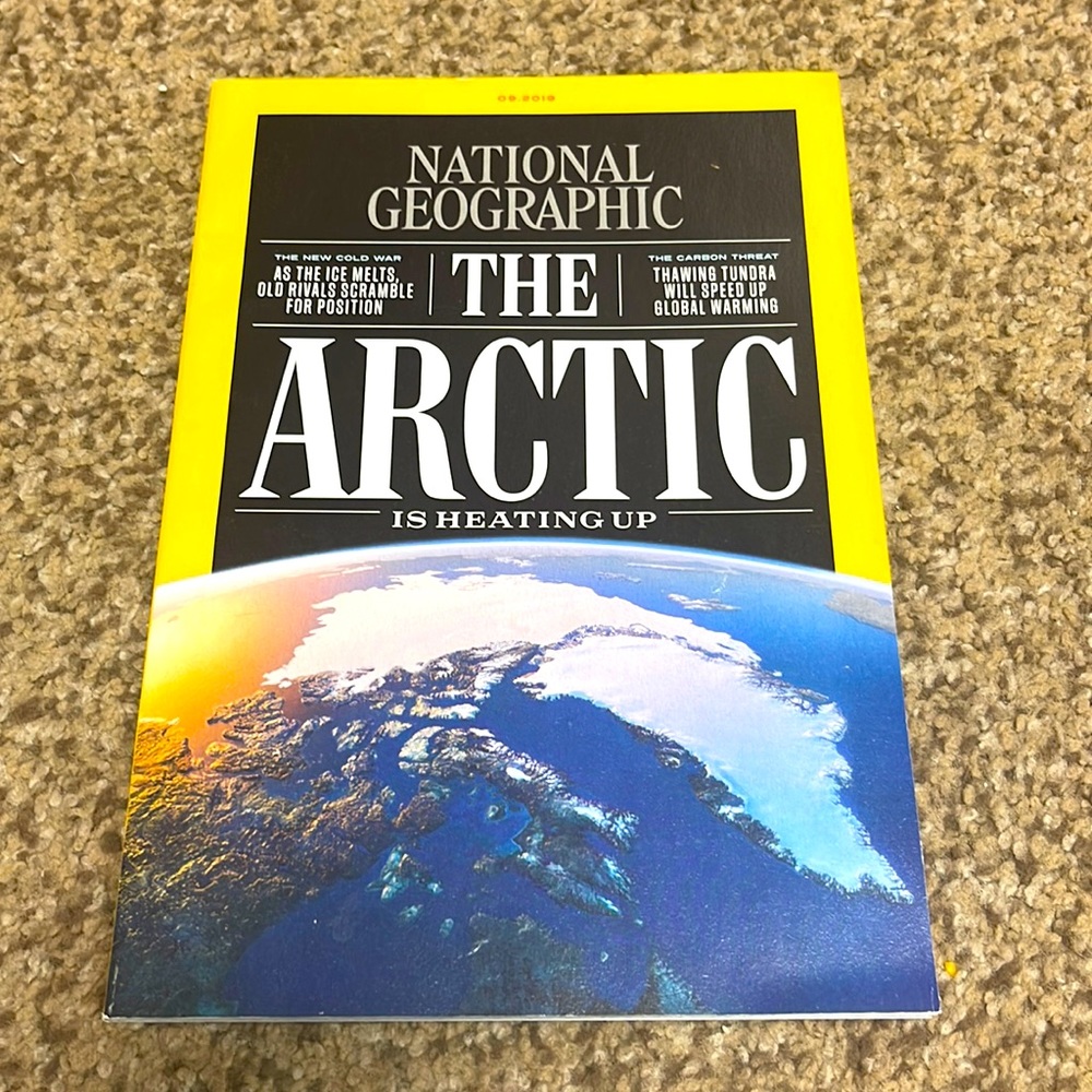National Geographic Magazine September of 2019 The Arctic is Heating Up